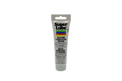 Super Lube 92003 Silicone Lubricating Grease with PTFE, 3 oz Tube, Translucent White in India