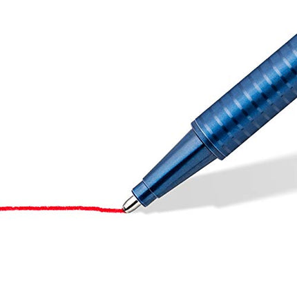 Buy STAEDTLER 437 XBSB10 Triplus Ballpoint Pen - Multi-Colour (Pack of 10) India