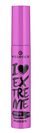 essence | I Love Extreme Volume Mascara Crazy Volume | Paraben Free | Cruelty Free | Black (Pack of 1, Crazy Volume)