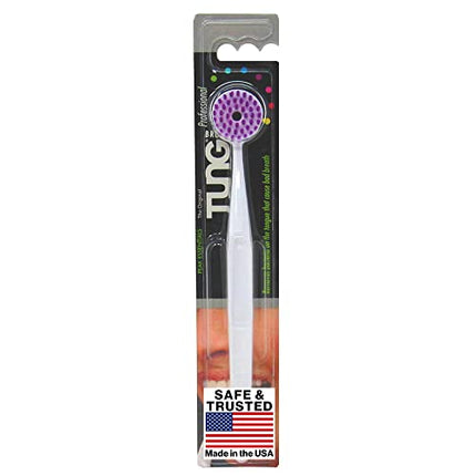Peak Essentials | The Original TUNG Brush Kits | Premium | Tongue Cleaner | Odor Eliminator | Fight Bad Breath | Fresh Mint | BPA Free | Made in America | (1 Count)