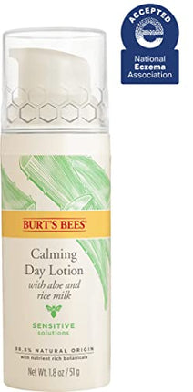 Burt's Bees Sensitive Solutions Calming Day Lotion with Aloe and Rice Milk, 98.8% Natural Origin, 1.8 Fluid Ounces in India