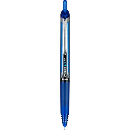 PILOT Precise V7 RT Refillable & Retractable Liquid Ink Rolling Ball Pens, Fine Point (0.7mm) Blue, 8-Pack (15343) in India