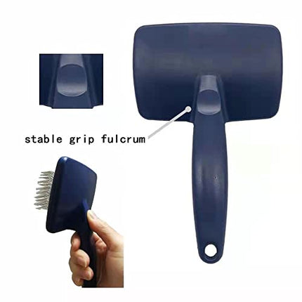 YIRU Large Firm Slicker Brush for Dogs Goldendoodles,Extra Long Pin Slicker Brush for Dog Pet Grooming Pins and Deshedding,Removes Long and loose Hair,Undercoat,25mm(1") in India