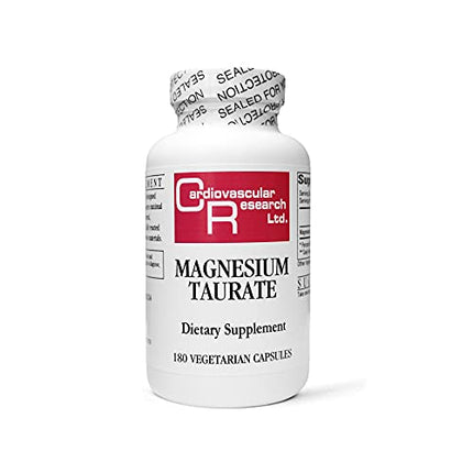 Cardiovascular Research - Magnesium Taurate, 125 mg, 180 capsules in India