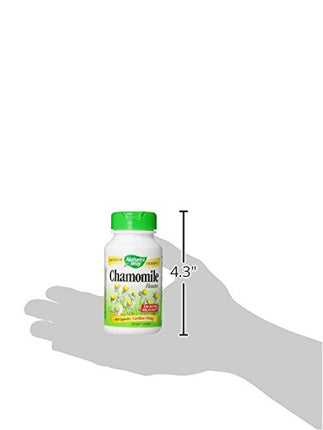 Nature's Way Chamomile Flower 700 mg per serving 100 VCaps (Packaging May Vary)