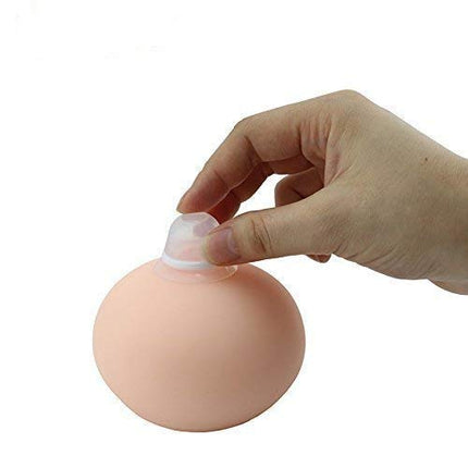 Finever 2Pair Nipplesuckers Nipple Corrector for Flat Inverted Nipples for Breastfeeding Mother or Women Silicone with Clear Case