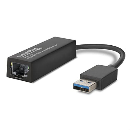 Buy Plugable USB to Ethernet Adapter, USB 3.0 to Gigabit Ethernet, Supports Windows 10, 8.1, 7, XP, Linux, Chrome OS India
