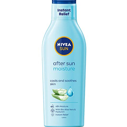 Nivea Sun Moisturising After Sun Lotion With Aloe Vera Silky Skin Feeling 200ml