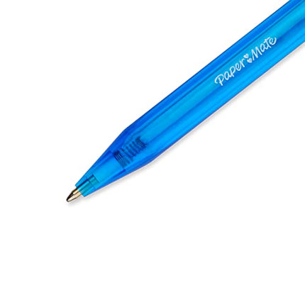 Paper Mate InkJoy 100RT Retractable Ballpoint Pens, Medium Point, Blue, Box of 12 in India
