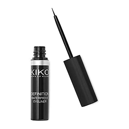 Buy Kiko MILANO - Definition Waterproof Eyeliner - Long Lasting Liquid Eyeliner Black | Water Resist in India