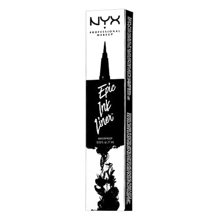 Buy NYX PROFESSIONAL MAKEUP Epic Ink Liner, Waterproof Liquid Eyeliner, Black India