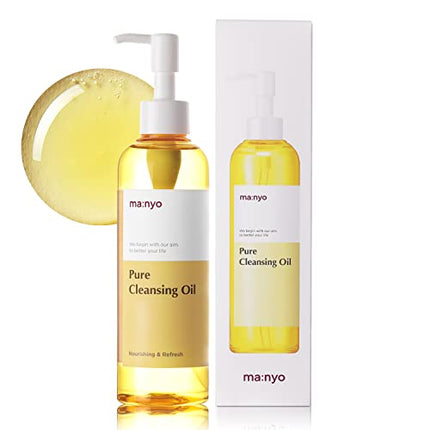 MANYO FACTORY Pure Cleansing Oil Korean Facial Cleanser, Blackhead Melting, Daily Makeup Removal with Argan Oil, for Women Korean Skin care 6.7 fl oz in India