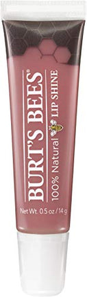 Burt's Bees Lip Care, Moisturizing Lip Shine for Women, 100% Natural, Blush, 0.5 Oz in India