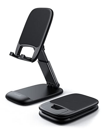 buy Lamicall Foldable Phone Stand for Desk - Height Adjustable Cell Phone Holder Portable Cellphone in India