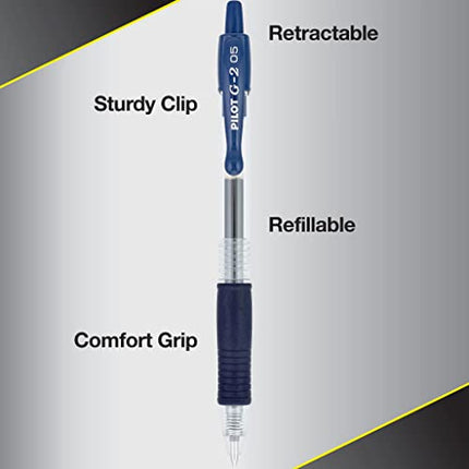 Retractable refillable Comfort Grip Ball Pen