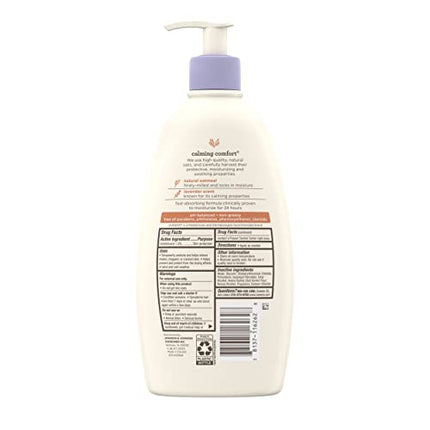 Aveeno Baby Calming Comfort Moisturizing Lotion with Relaxing Lavender & Vanilla Scents, Non-Greasy Body Lotion with Natural Oatmeal & Dimethicone, Paraben- & Phthalate-Free, 18 fl. Oz in India