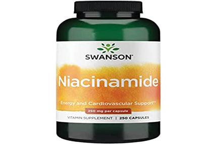 Buy Swanson Niacinamide Carbohydrate Metabolism Joint Health Support 250 Milligrams 250 Capsules India