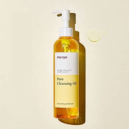 MANYO FACTORY Pure Cleansing Oil Korean Facial Cleanser, Blackhead Melting, Daily Makeup Removal with Argan Oil, for Women Korean Skin care 6.7 fl oz in India