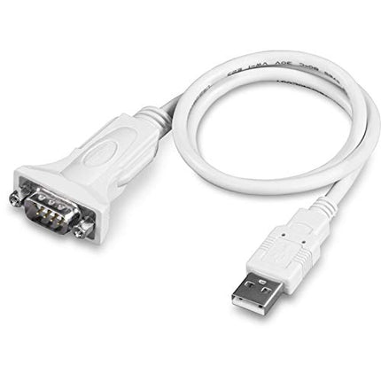 TRENDnet USB to Serial 9-Pin Converter Cable, Connect a RS-232 Serial Device to a USB 2.0 Port, Supports Windows & Mac, USB 1.1, USB 2.0, USB 3.0, 21 Inch Cable Length, Plug & Play, White, TU-S9 in India