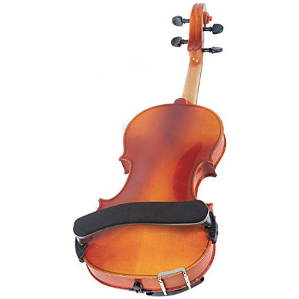 Everest ES-4 Violin Shoulder Rest 4/4 - Titanium Silver