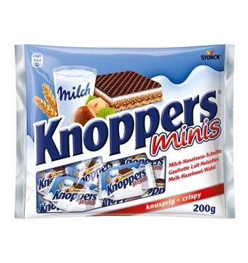 Buy Storck Knoppers Mini Milk and Hazelnut Cream Wafer -1 Bag - India