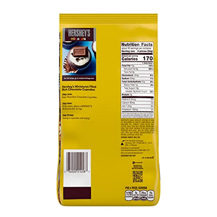 HERSHEY'S Miniatures Assorted Chocolate Candy Party Pack, 35.9 oz