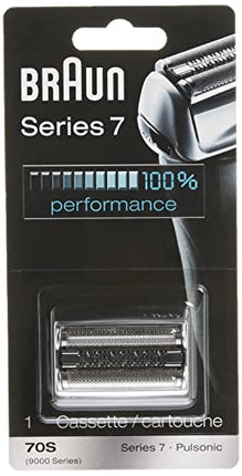 Braun Series 7 70S Electric Shaver Head Replacement, Compatible with Series 7 Shavers: 720cc, 730cc, 735s, 750cc, 760cc, 790cc, and 795cc