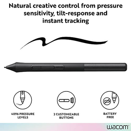 Buy Wacom LP1100K 4K Pen for Intuos Tablet Black in India India