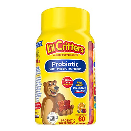 Buy Lil Critters Kids Probiotics Gummies 60 Count in India India