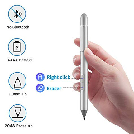 Active Pen G3 for HP Elite x2 1013 G3, HP EliteBook x360 G2/G3/G4,HP ProBook G1/G2, HP Elite Dragonfly Laptop Compatible with HP T4Z24AA 1FH00AA 4KL69AA