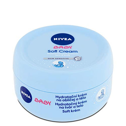 Nivea Baby Soft Cream 200 ml / 6.7 oz in India