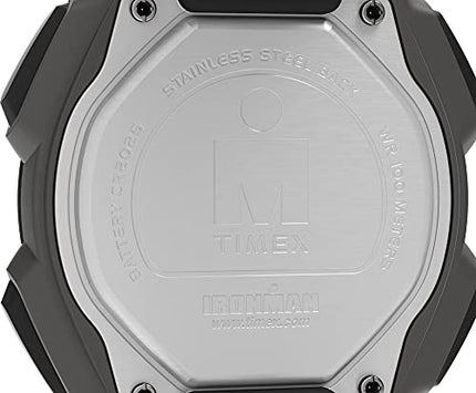 Timex Men's T5K821 Ironman Classic 30 Black/Orange Resin Strap Watch