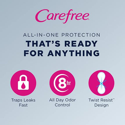 Carefree Acti-Fresh Thin Panty Liners, Unscented, 92 Count in India