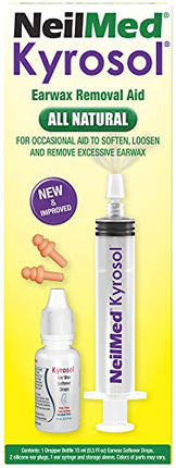 SQUIP NeilMed Kyrosol All-Natural Earwax Removal Aid, Original Version in India