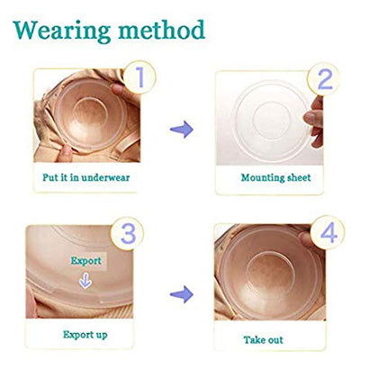 Breast Shells, Milk Saver, Nursing Cups, Nursing Moms to Ease Nipple Pain, BPA-Free and Reusable, Collect Breast Milk Leak (2 Pack)
