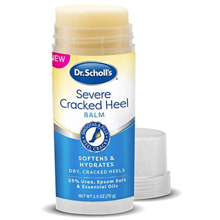 Dr. Scholl's Cracked Heel Repair Balm 2.5oz, with 25% Urea for Dry Cracked Feet, Heals and Moisturizes for Healthy Feet in India