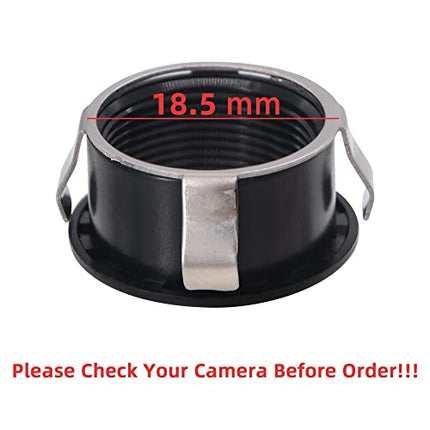 Buy iSaddle Round Car Rear Camera Mounting Bracket Kit - Vehicle Backup Camera Butterfly Mount / Flu in India