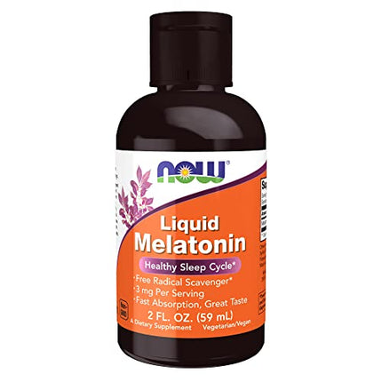 Buy NOW Supplements, Liquid Melatonin, 3 mg Per Serving, Fast Absorbtion and Great Taste, 2-Ounces India