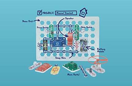 Features of electronic exploration kit 