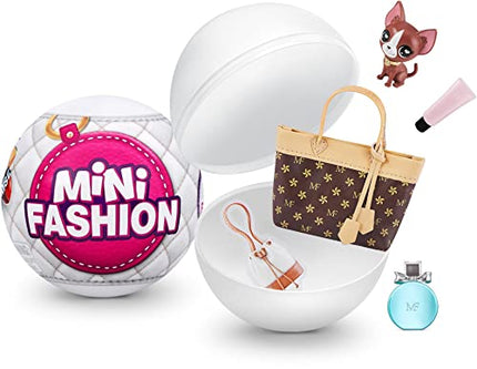 5 Surprise Mystery Capsule Real Miniature Collectible Mini Fashion Brands Series 1