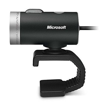 Microsoft LifeCam Cinema Webcam for Business - Black with built-in noise cancelling Microphone, Light Correction, USB Connectivity, for video calling on Microsoft Teams/Zoom, Windows 8/10/11 in India
