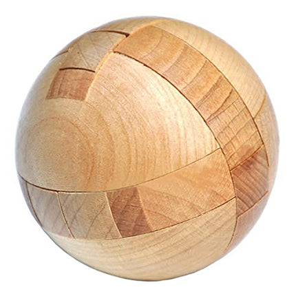 KINGOU Wooden Puzzle Magic Ball Brain Teasers Toy Intelligence Game Sphere Puzzles for Adults/Kids in India
