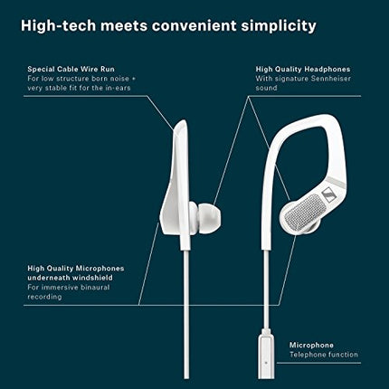 Sennheiser AMBEO Smart Headset (iOS) – Active Noise Cancellation, Transparent Hearing and 3D Sound Recording