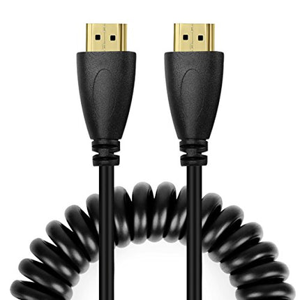 Buy UCEC 4k Full HDMI to Full HDMI Coiled Cable for Atomos for Ninja Star Recorder(11.8-17.7") in India India