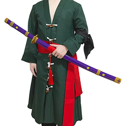 Roronoa Zoro Replica Cosplay Swords,Yama Emma,for Role-Playing and Collection
