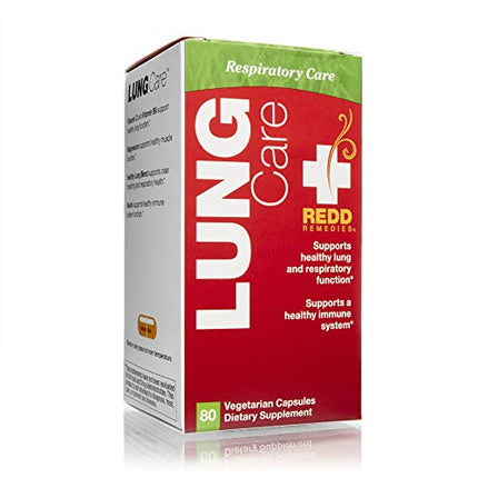 Buy Redd Remedies, Lung Care, Respiratory and Immune Support, 80 Capsules in India India