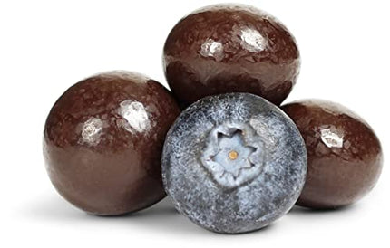 Gourmet Dark Chocolate Blueberries by It’s Delish, 2 LBS Bulk | Dark Chocolate Covered Fruit with Real Dried Blueberries | Kosher and Vegan Snack