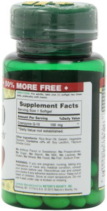 Nature's Bounty CoQ10, Rapid Release Softgels, 45 Count in India