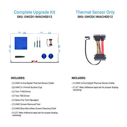 Buy OWC in-Line Digital Thermal Sensor HDD Upgrade Cable and Install Tools for iMac 2012, (OWCDIYIMACHDD12) India
