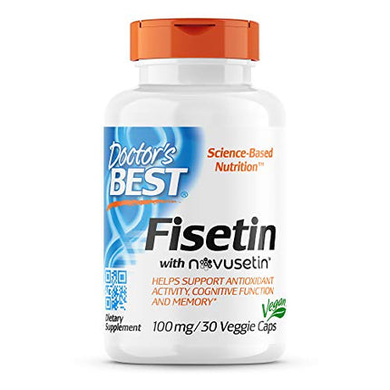 Buy Doctor's  Fisetin with Novusetin, Non-GMO, Vegan, Gluten & Soy Free, 100 mg, 30 Count India